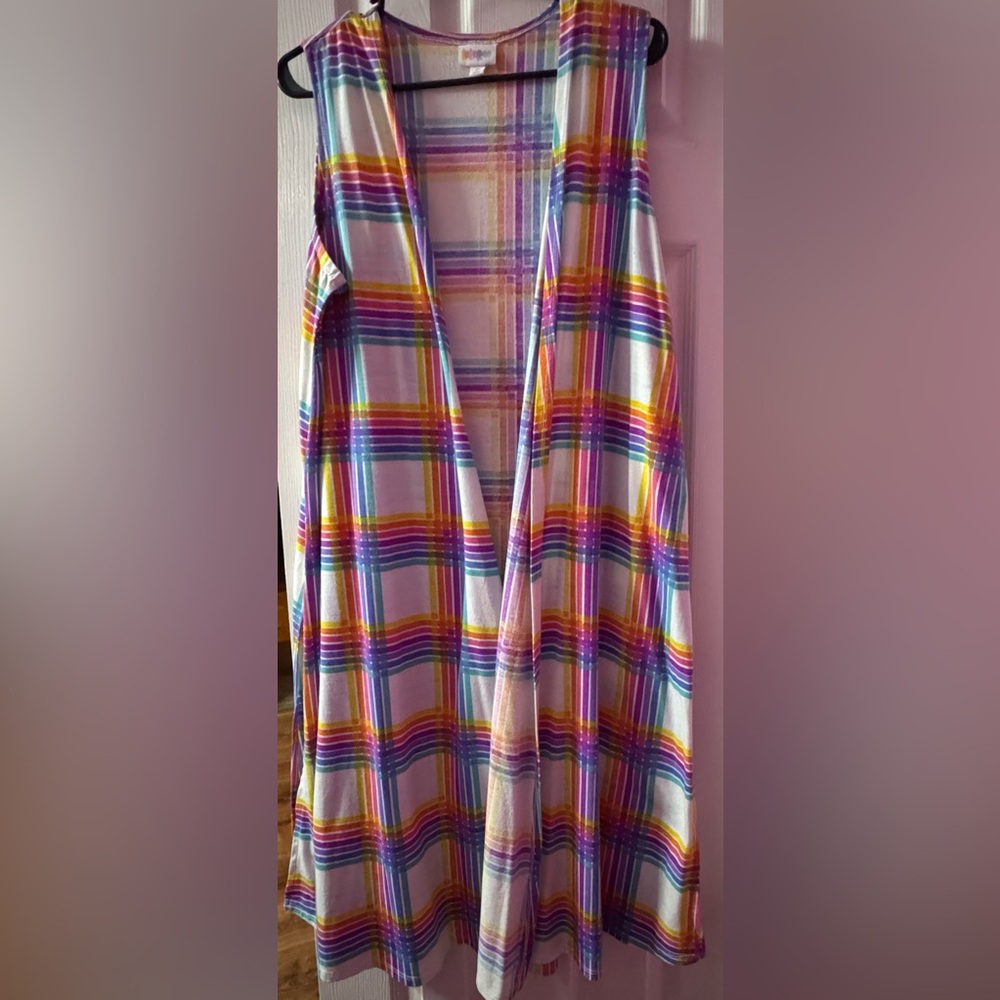 LuLaRoe Multicolor Striped Garment